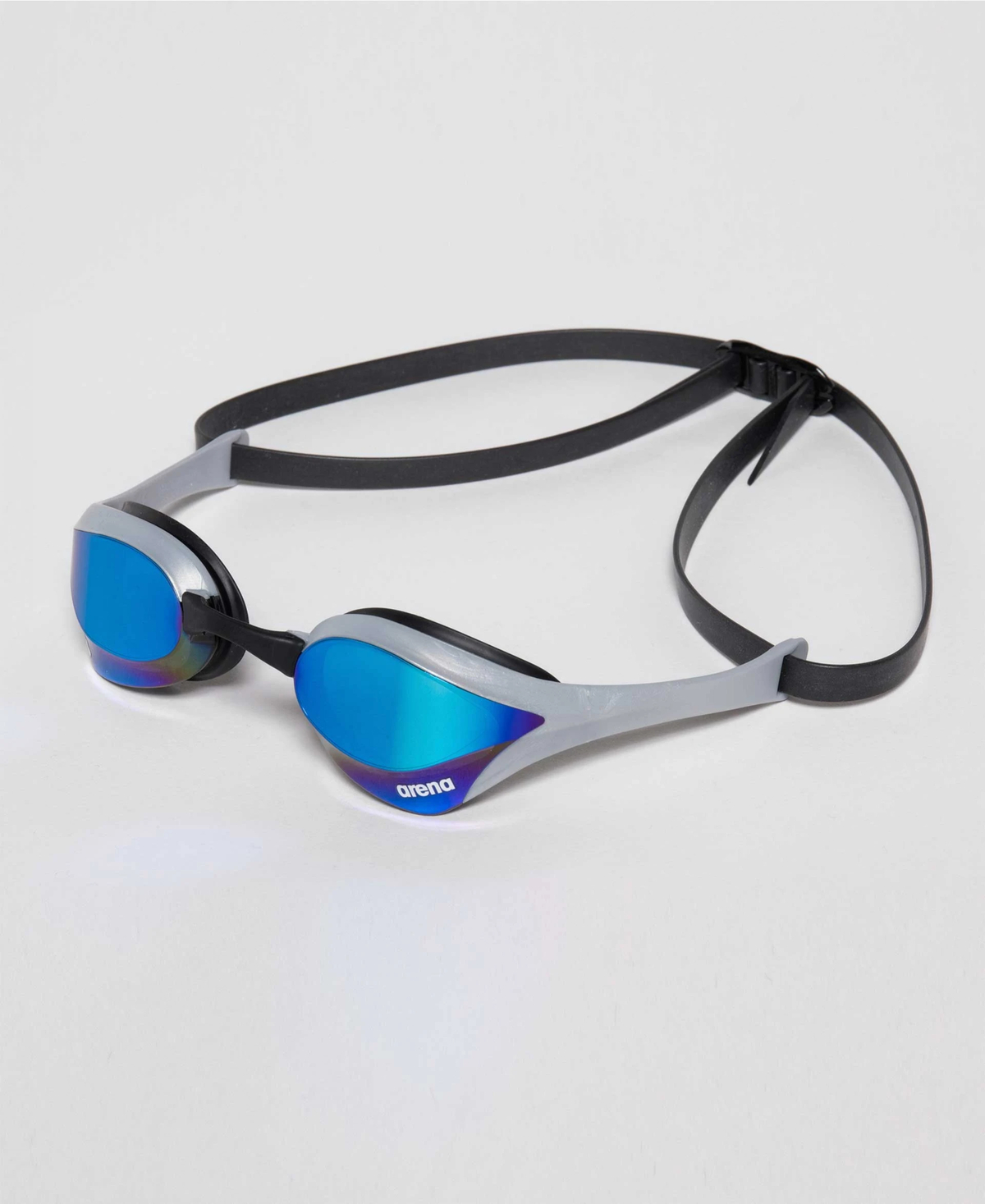 Arena Cobra Ultra Swim Goggle-Blue Lens-White/Black Frame 